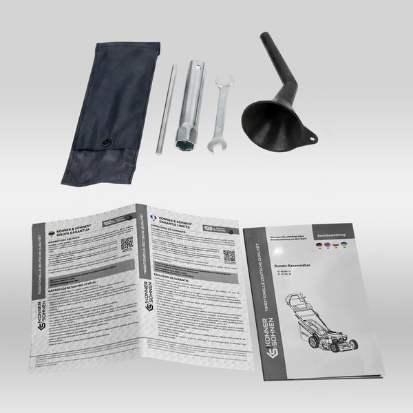 Газонокосилка бензиновая Konner&Sohnen KS 46LMG-SP 732709 фото