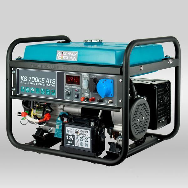 Бензиновий генератор Konner&Sohnen KS 7000E ATS 725558 фото