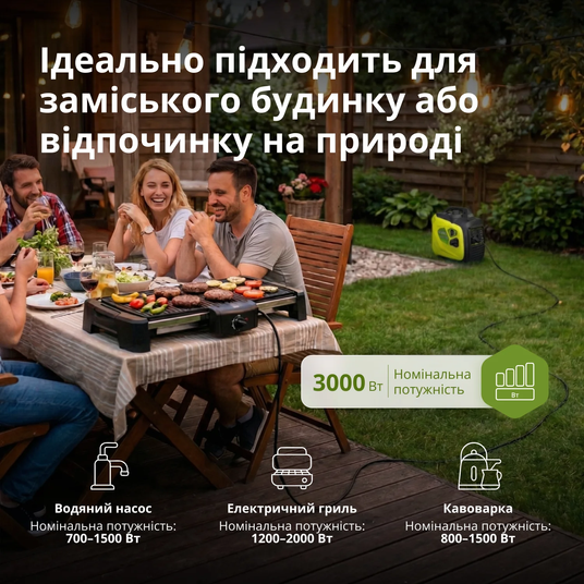 Инверторный генератор Konner&Sohnen KSB 33i S: 3.3 кВт для дома
