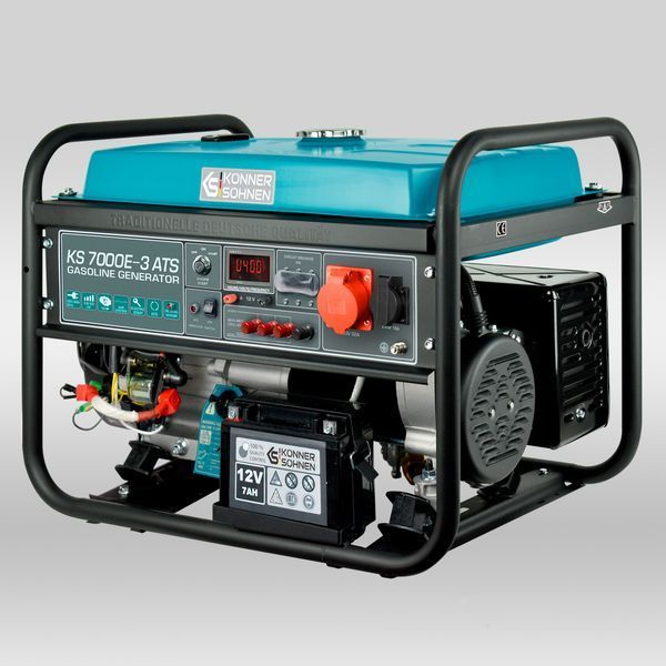 Бензиновий генератор Konner&Sohnen KS 7000E-3 ATS 725623 фото
