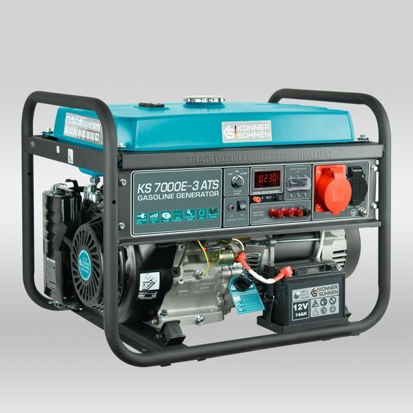Бензиновий генератор Konner&Sohnen KS 7000E-3 ATS 725623 фото