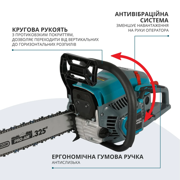 Бензопила Konner&Sohnen KS CS21G-16-1 727730 фото