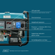 Газобензиновий генератор Konner&Sohnen KS 10000E G 725544 фото 9