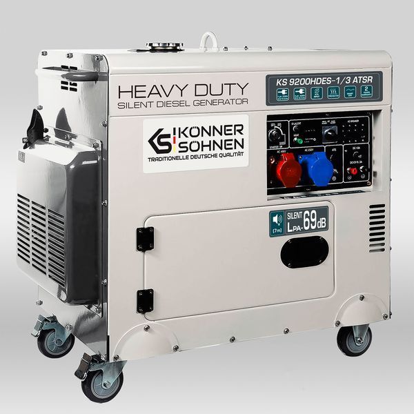 Дизельний генератор Konner&Sohnen KS 9200HDES-1/3 ATSR (EURO V) 725657 фото