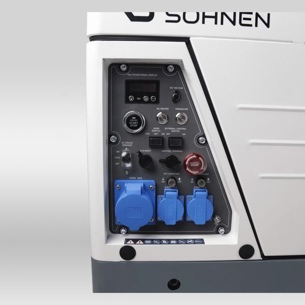 Дизельный инверторный генератор в шумозащитном кожухе Konner&Sohnen KS 6500iDE S ATSR 732149 фото