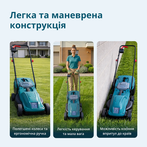 Газонокосарка електрична Konner&Sohnen KS 32LM12 732736 фото
