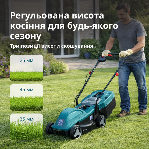 Газонокосарка електрична Konner&Sohnen KS 32LM12 732736 фото