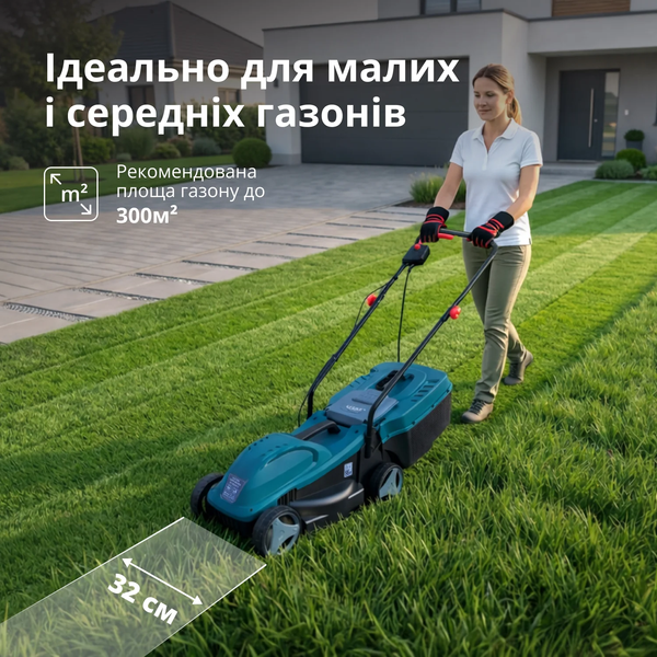 Газонокосарка електрична Konner&Sohnen KS 32LM12 732736 фото