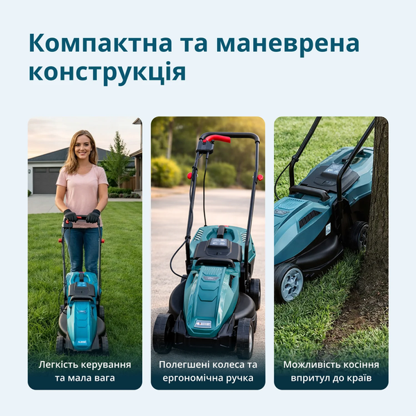 Газонокосарка електрична Konner&Sohnen KS 32LM12-BL 732737 фото