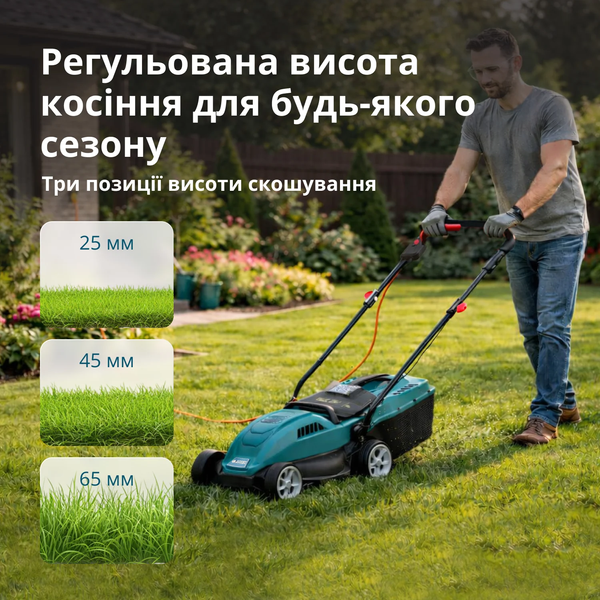 Газонокосарка електрична Konner&Sohnen KS 32LM12-BL 732737 фото