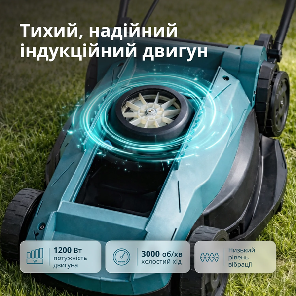 Газонокосарка електрична Konner&Sohnen KS 32LM12-BL 732737 фото