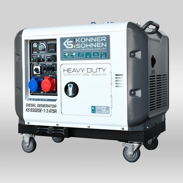 Дизельный генератор Konner&Sohnen KS 9302DE-1/3 ATSR 725670 фото