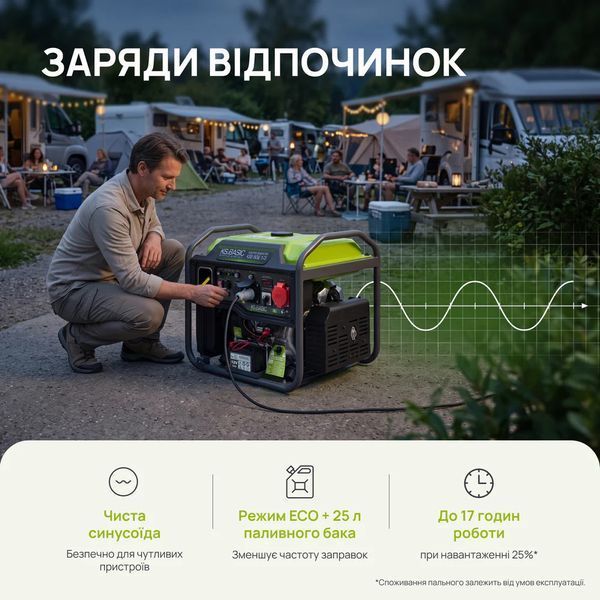 Инверторный генератор Konner&Sohnen KSB 80iE-1/3 732895 фото