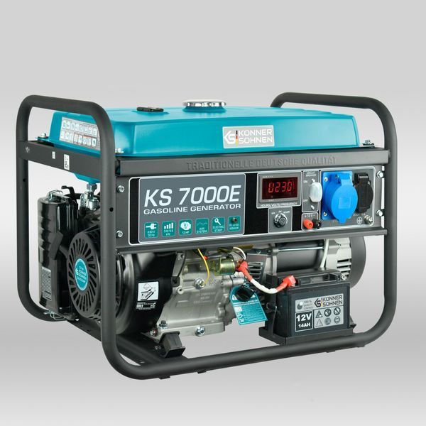 Генератор бензиновий Konner&Sohnen KS 7000E 725557 фото