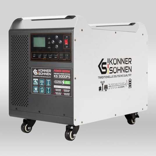 Портативная мощная электростанция Konner&Sohnen KS 3000PS | Купить