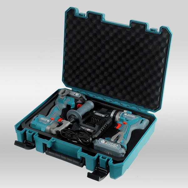 Набор аккумуляторных инструментов Konner&Sohnen KS IDISD 20V SET 2 PLUS 732654 фото
