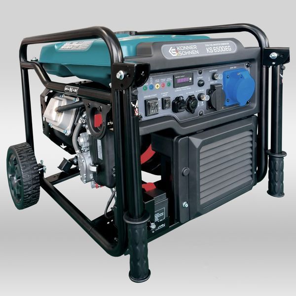 Інверторний газобензиновий генератор Konner&Sohnen KS 6500iEG 732769 фото