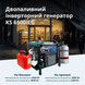 Інверторний газобензиновий генератор Konner&Sohnen KS 6500iEG 732769 фото 2