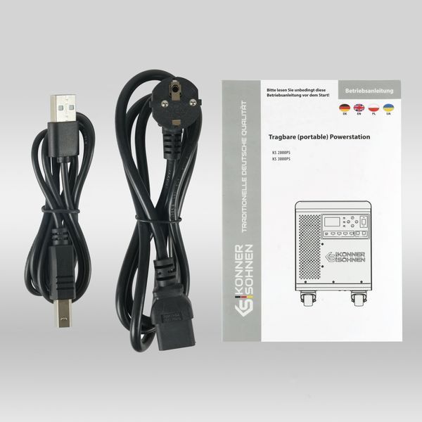 Портативная мощная электростанция Konner&Sohnen KS 2000PS 727458 фото