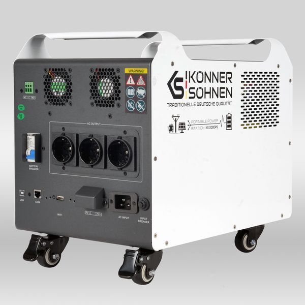 Портативная мощная электростанция Konner&Sohnen KS 2000PS 727458 фото