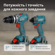Набор аккумуляторного электроинструмента 2-в-1 Konner&Sohnen KS IDISD 20V SET 2 732155 фото 3
