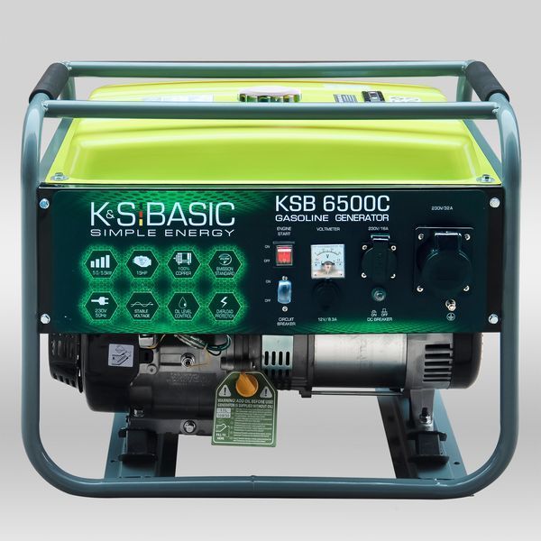 Бензиновий генератор Konner&Sohnen KSB 6500C 725567 фото