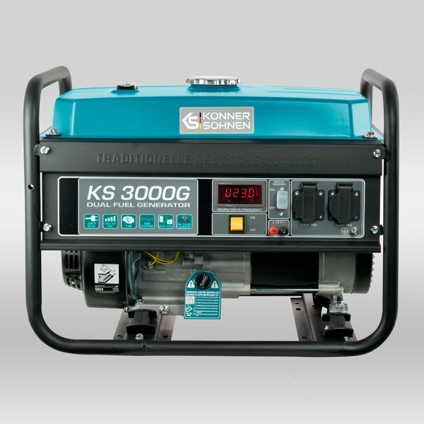 Газобензиновий генератор Konner&Sohnen KS 3000G 725554 фото